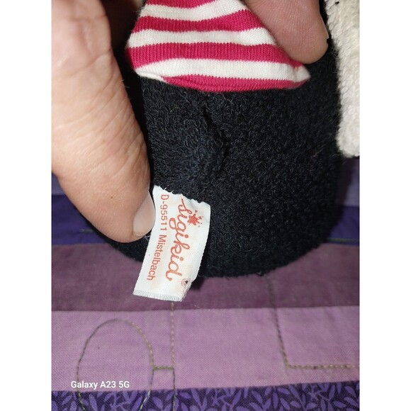 Sigikids Patchwork Sweety Penguin Plush Toy - Picture 5 of 5